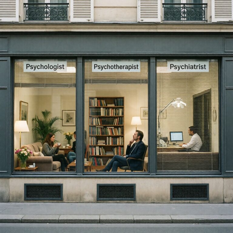 Психолог, психотерапевт, психиатр